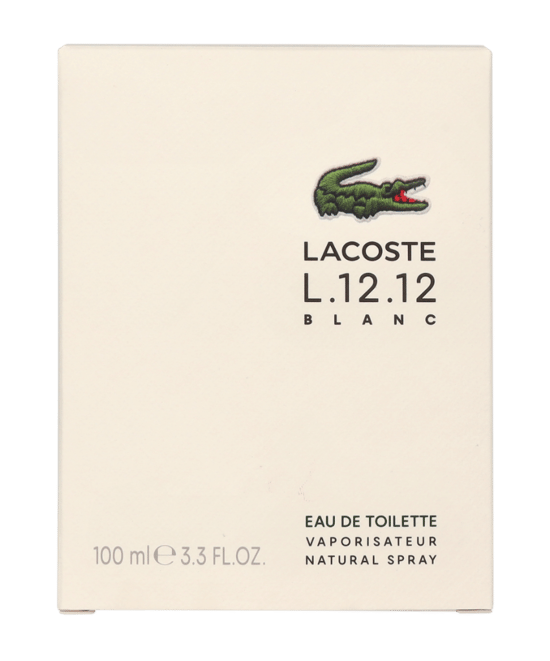 Lacoste L.12.12 Blanc Edt Vapo 100 ml - Image 2