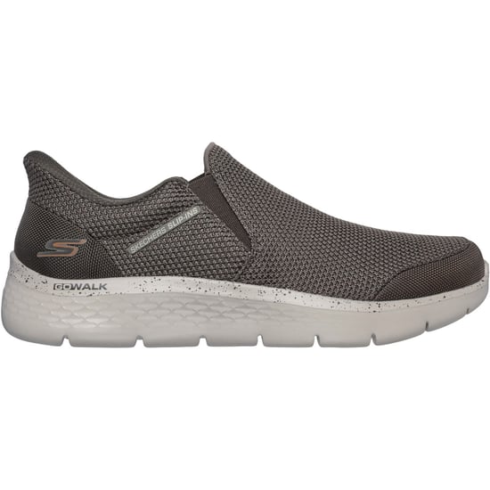 Skechers GO WALK Flex Ojai Textile Men's Khaki Trainers - Image 2