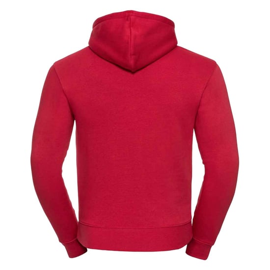Russell Mens Authentic Hoodie (Classic Red) - Image 2