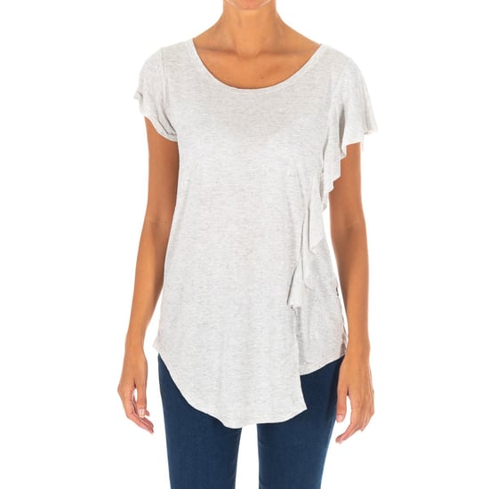 Camiseta manga corta y cuello redondo 10DMT0277 mujer - Image 1