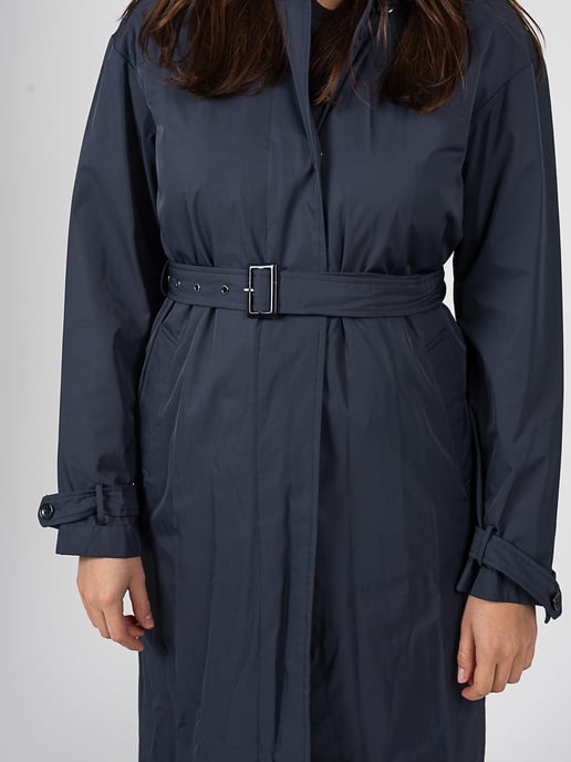 Geox Gabardina Elidia de mujer azul oscuro - Image 4