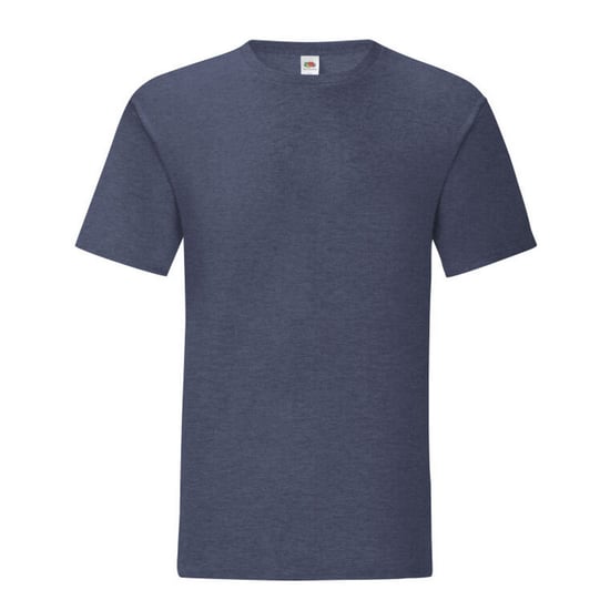 Fruit Of The Loom Mens Iconic 150 T-Shirt (Heather Navy) - Image 1