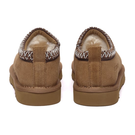 EVER AU Mujer Pantuflas De Piel - Wigeon - Image 5