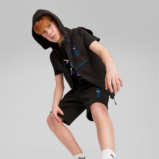 PUMA x PLAYSTATION Boys Sleeveless Hooded Jacket - Image 3
