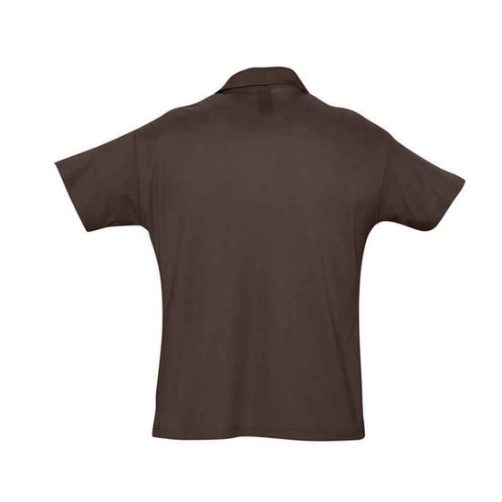 SOLS Mens Summer II Polo Shirt (Chocolate) - Image 2