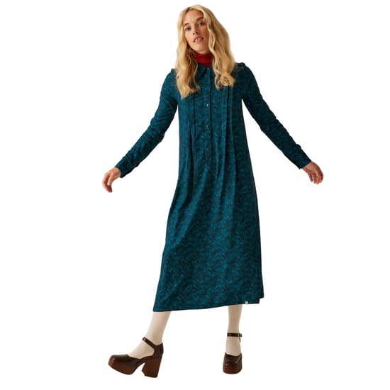 Regatta Womens/Ladies Orla Kiely Birdy Winter Dress (Blue)