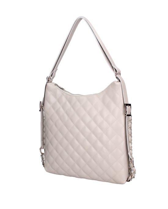 Roberta Rossi Shoulder bag convertible into a backpack Women GREY