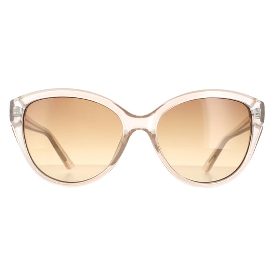Calvin Klein Cat Eye Womens Crystal Beige Brown Gradient CK19536S
