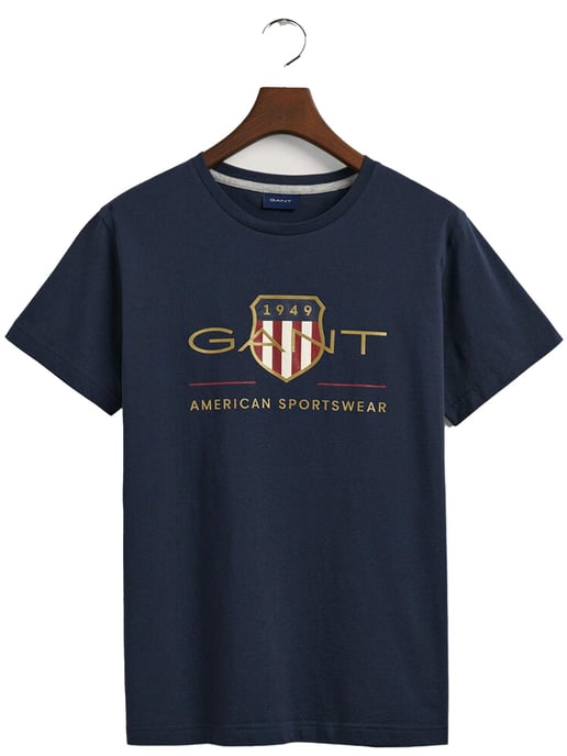 Gant Camiseta cuello redondo hombre Archive Shield - Image 5