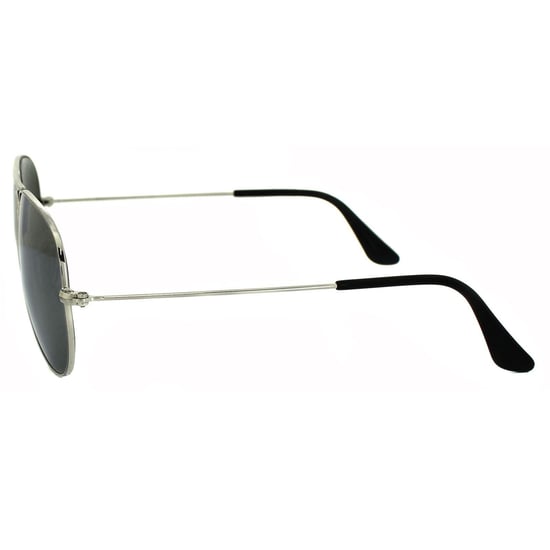 Gafas de sol Ray-Ban Aviator unisex gris plata con espejo - Image 3
