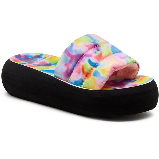 Rocket Dog Splash Loyal Tie Dye Textile Women's Pink/Multi Sandals - Image 1