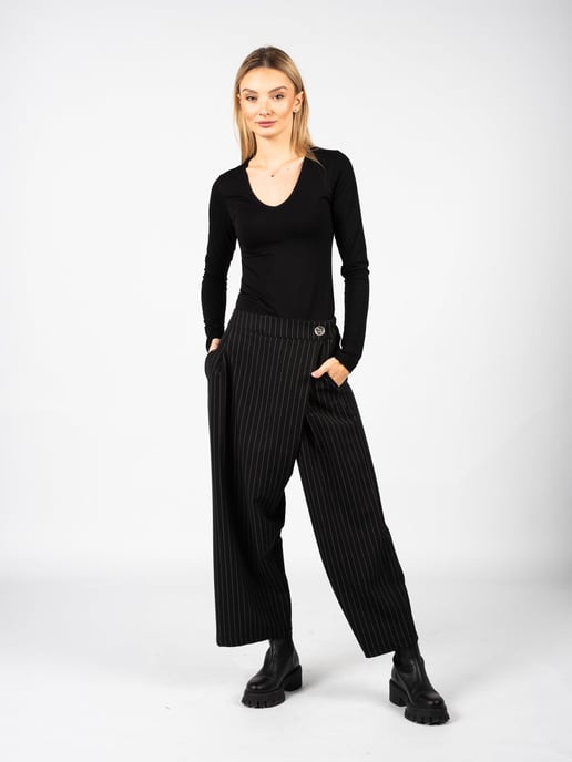 La Haine Inside Us Pantalón LW516 Mujer Negro - Image 5