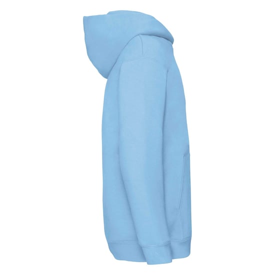 Fruit Of The Loom Kids Unisex Premium 70/30 Hooded Sweatshirt / Hoodie (Sky Blue) - Image 3