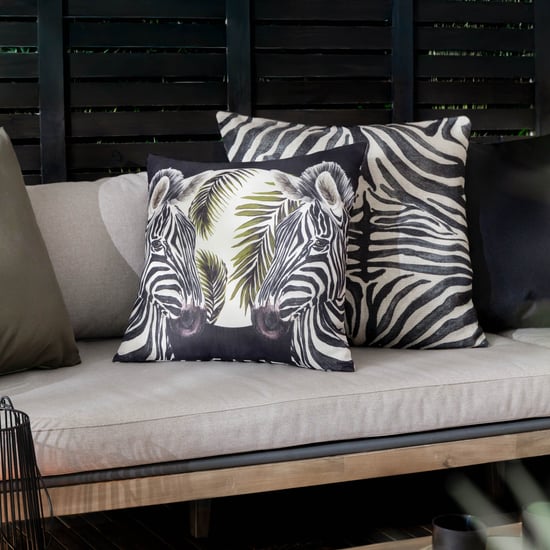 Cojín Relleno Tejido Outdoor Paoletti Leopardis Zebra - Image 5