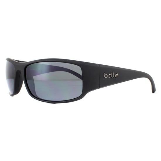 Gafas de sol Bolle King 12573 Negro Mate TNS Gris Polarizadas - Image 2