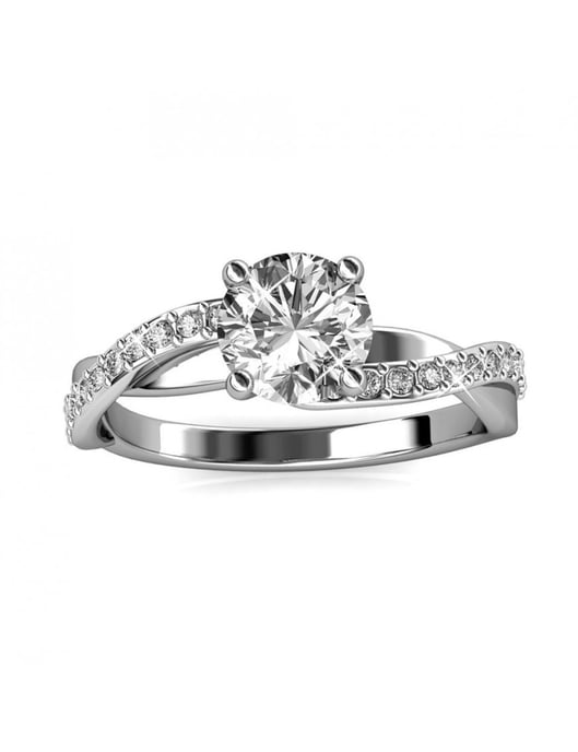 Anillo Eleanor - Plata y Cristal - Image 4