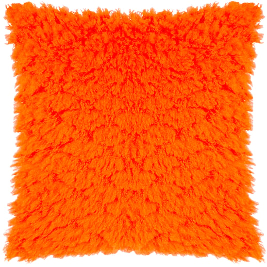 Cojín de piel sintética Fluff Ball de Heya Home - Image 1