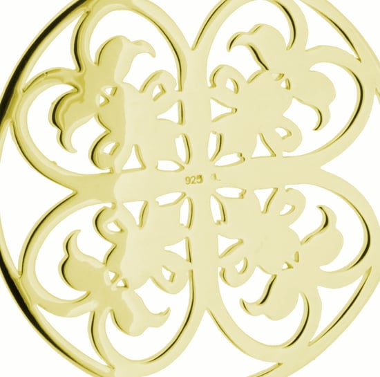 Orphelia Women's 925 Sterling Silver Chain with Pendant - Gold ZH-6035/2 - Image 4