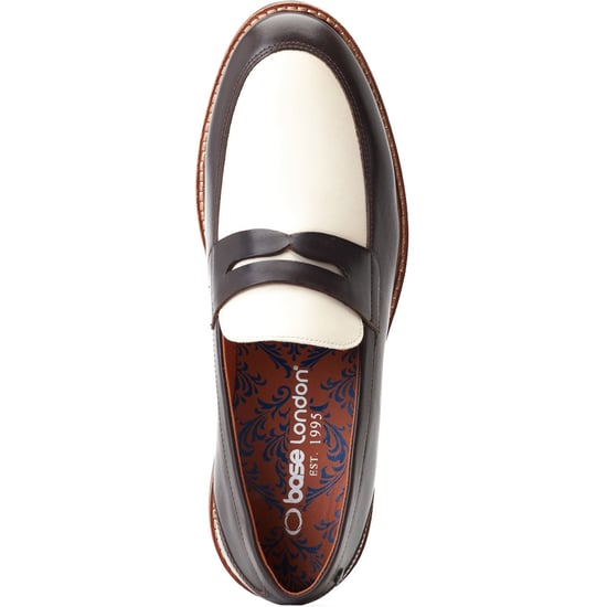 Base London Sid Leather Men's Brown/Beige Loafers - Image 4
