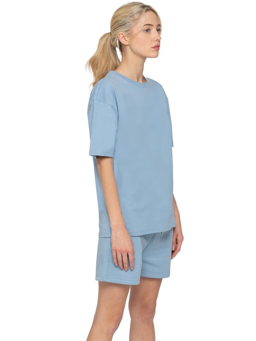Enzo Chándal Camiseta Mujer Con Pantalones Cortos - Image 3