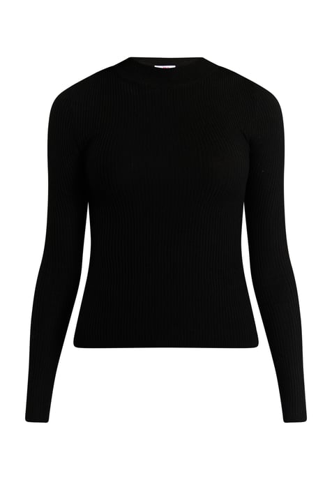 Mymo Knitted pullover women black - Image 1