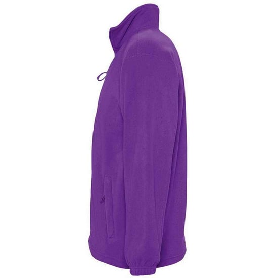 SOLS Unisex Adult North Fleece Jacket (Dark Purple) - Image 3