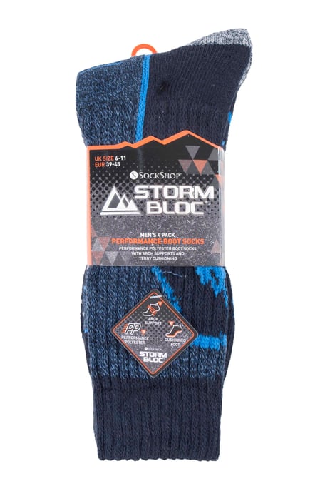 Pack de 4 calcetines de senderismo ligeros para hombre para climas cálidos - Image 2