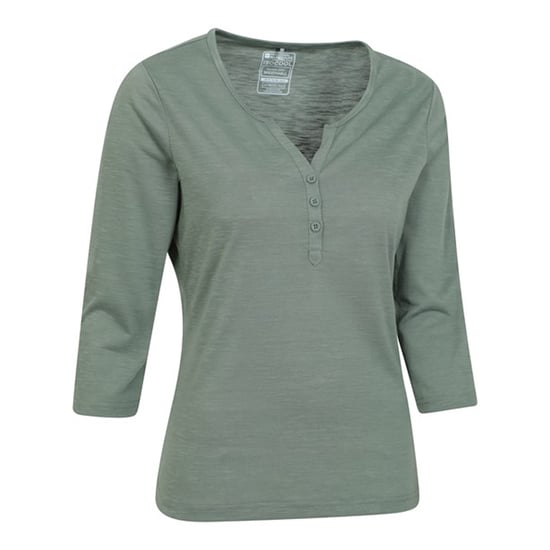 Mountain Warehouse Womens/Ladies Paphos Quick Dry UV Protection Top (Light Khaki) - Image 4