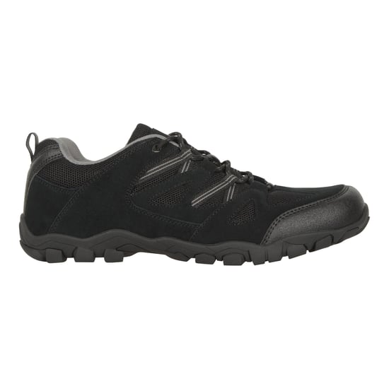 Mountain Warehouse Mens Outdoor III Suede Walking Shoes (Black)