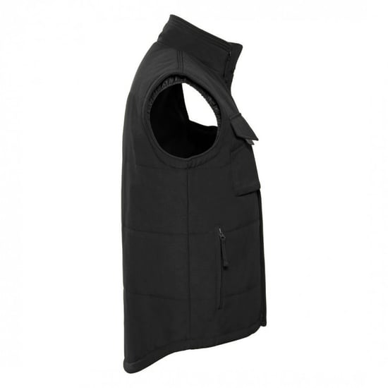 Russell Mens Gilet Jacket (Black) - Image 2