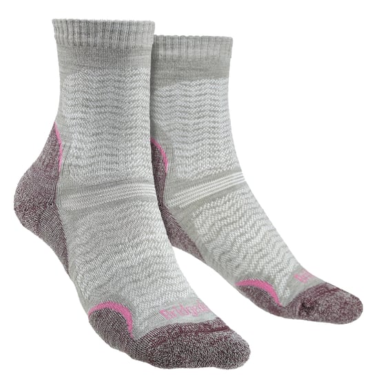Bridgedale - Calcetines de lana merino ultraligeros para mujer - Berenjena - Image 1