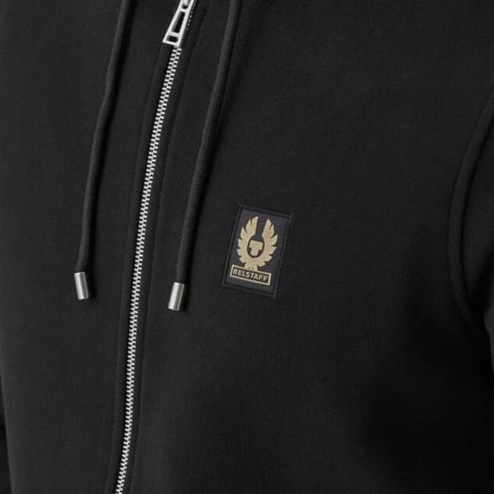 Belstaff Mens Crew Neck Sweatshirt With Logo Patch - Image 3