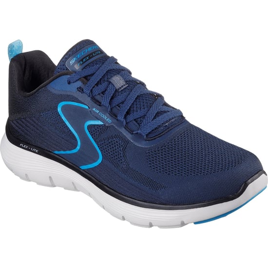 Skechers Flex Advantage 5.0 Spreelo Polyester Men's Navy/Blue Trainers - Image 1