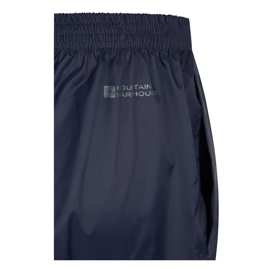 Mountain Warehouse Womens/Ladies Pakka Waterproof Over Trousers (Navy) - Image 2