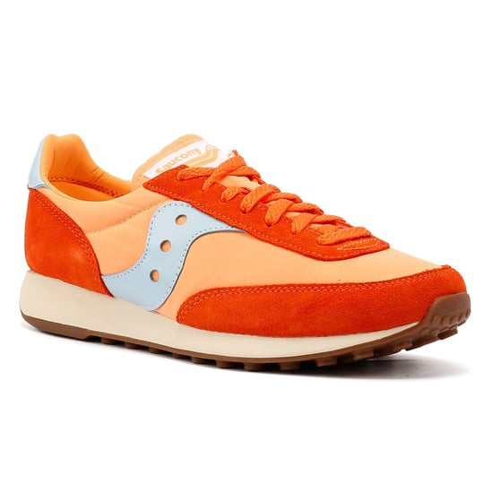 Saucony Trainer 80 Orange/Sky Trainers - Image 2