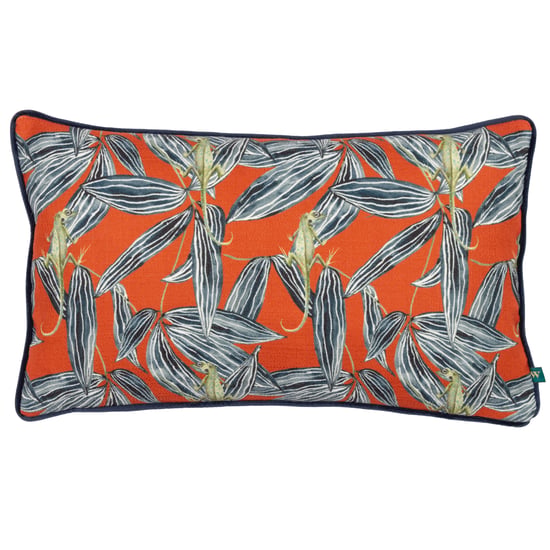Funda de Cojín Piped Nkiru Ebon Wilds Wylder Tropics - Image 1