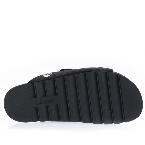 Women's Timberland Santa Monica Sunrise Slide Sandals in Black