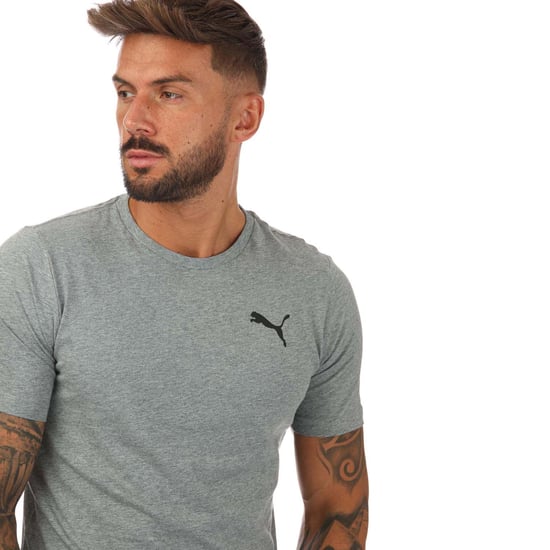 PUMA Mens Essentials Small Logo T-Shirt