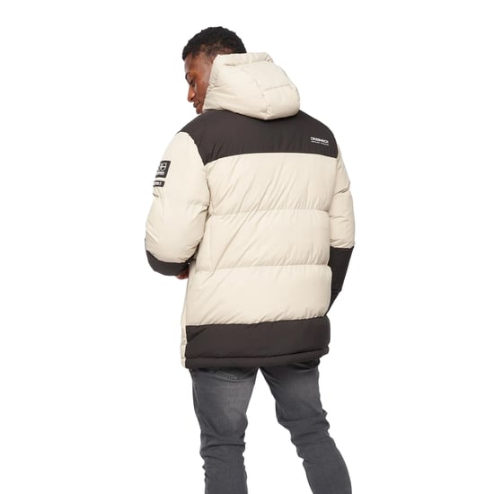 Crosshatch Mens Squadage Panelled Jacket (Stone) - Image 2