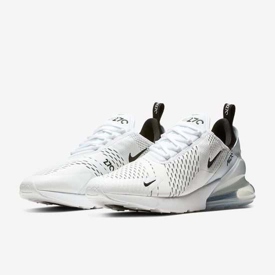 Nike Air Max 270 Trainers White/White/Black - Image 3