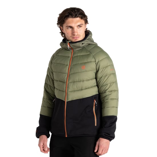 Dare 2B Mens Torrek Hybrid Jacket (Olivine Green)