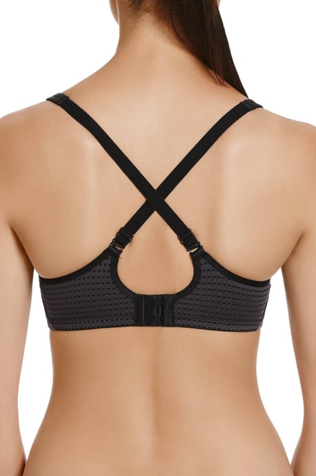 Electrify Mesh Padded Bra - Black
