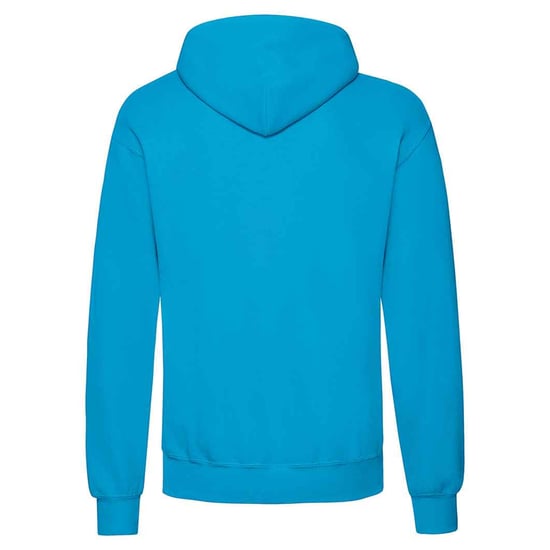 Fruit of the Loom Unisex Adult Classic Hoodie (Azure Blue) - Image 2