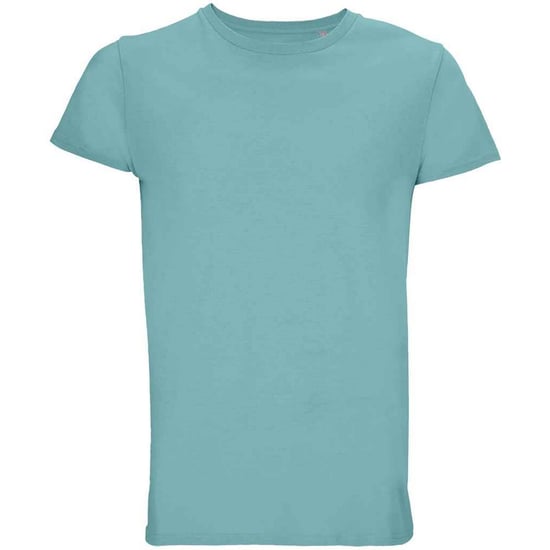 SOLS Mens Crusader Organic T-Shirt (Pool Blue) - Image 1