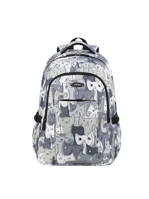 Aoking Mochila Unisexo GREY - Image 1