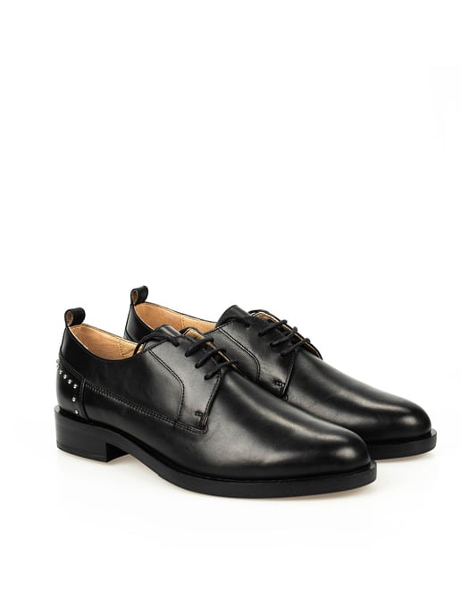 Zapatos Geox Brogue Mujer Negro - Image 2