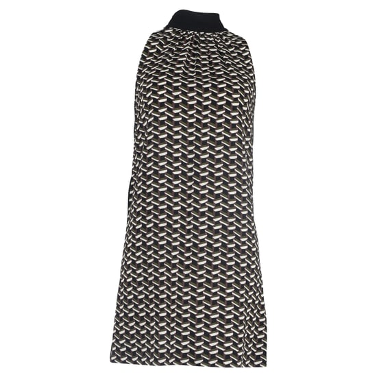Prada Printed Mini Back Ribbon Dress in Multicolor Viscose - Image 1