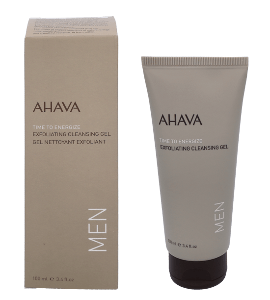 Ahava Time To En. Men Exfoliating Cleansing Gel 100ml - Image 1
