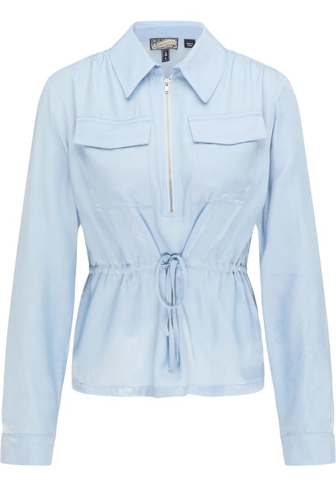 Dreimaster Blouse women light blue - Image 1