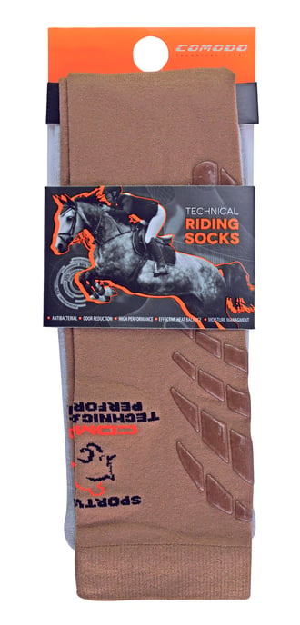 Comodo - Calcetines de microfibra hasta la rodilla para señoras que montan a caballo - Image 2